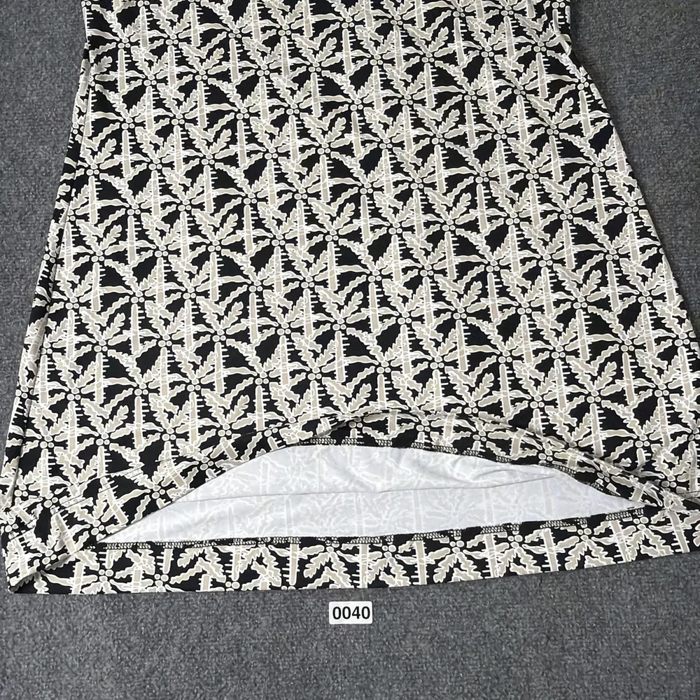 Lulu B Dress‎ Womens XL Black Starfish Print Stretch Resort Cruise Beach - Picture 6 of 10